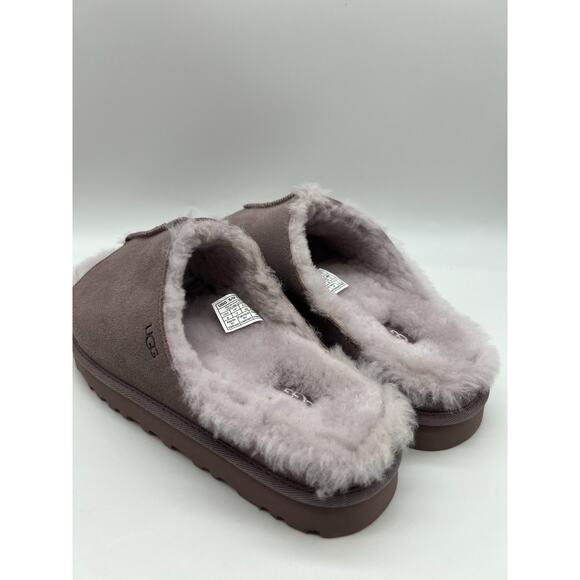 UGG Greenport Slide Sugarplum Purple Suede Slippers 1167610 Women's Size 9. - Picture 8 of 16